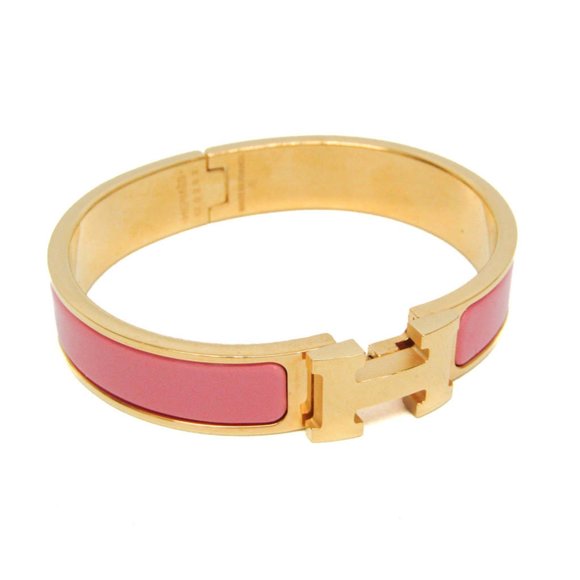 HERMES Pink Charm Bracelet - Picture 1 of 10
